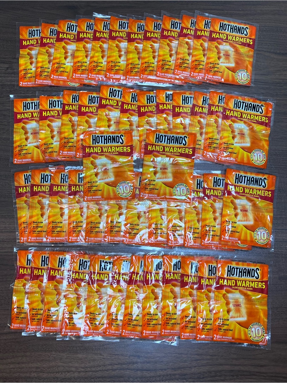 HotHands Hand Warmers - 100 warmers (50 Packs)